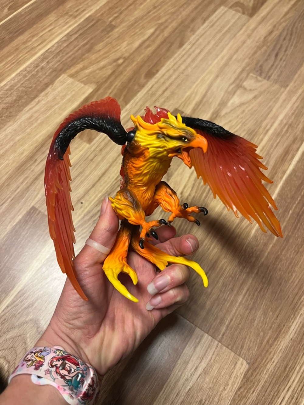 Schleich Bayala Fire Bird Fantasy Eagle Phoenix 42511 Action Figure